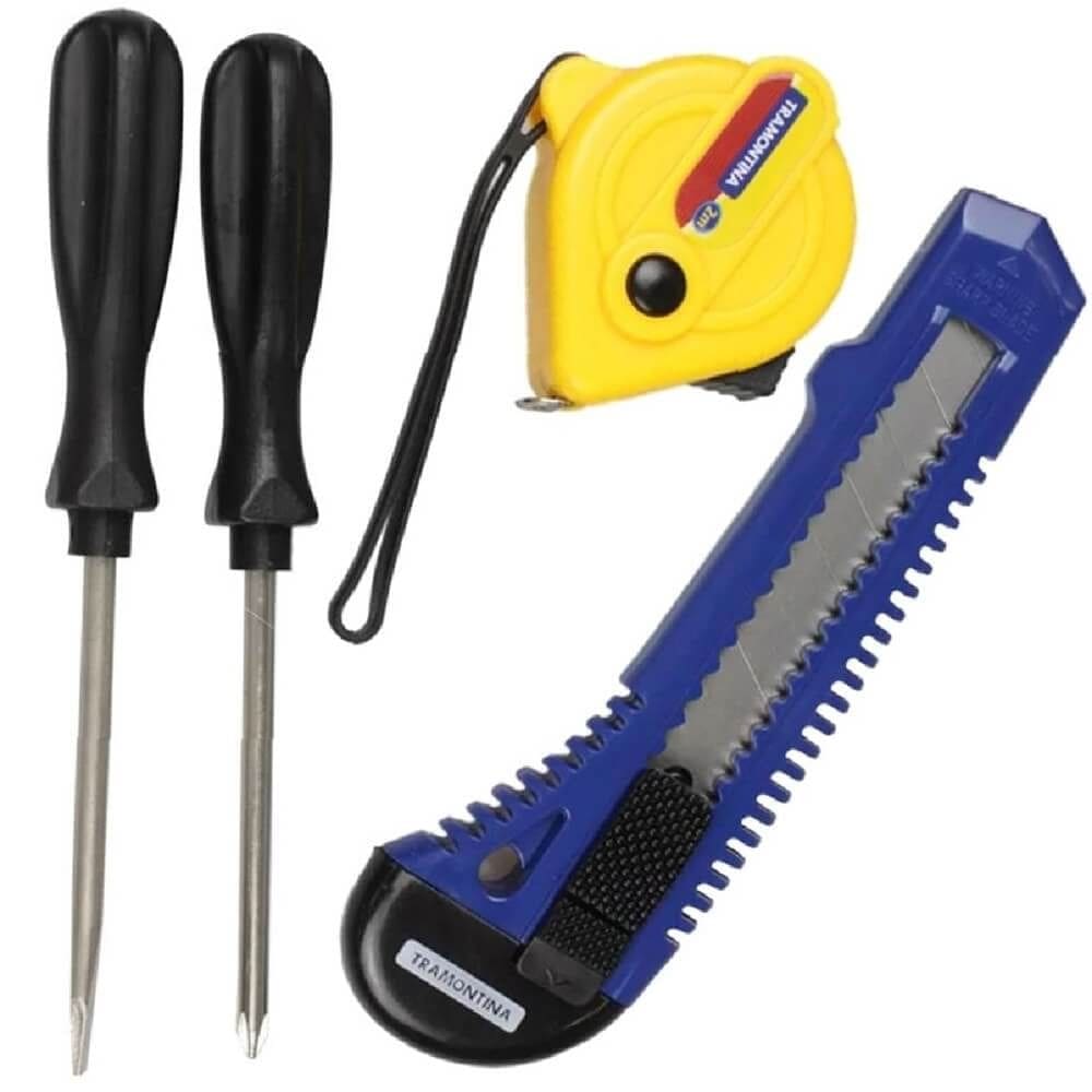 Kit de Ferramentas com 4 Peças - 43408118 - TRAMONTINA