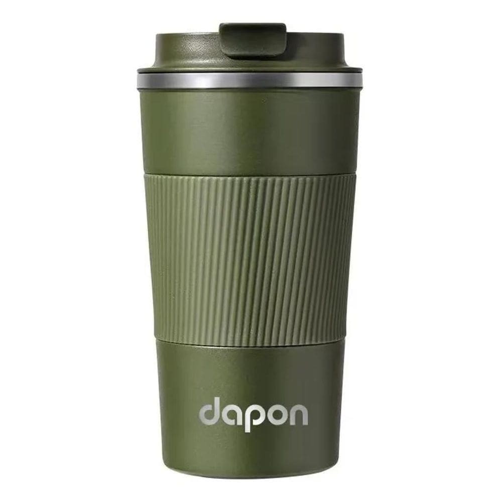 5X Caneca Copo Térmico Tampa Dapon Aço Inox Quente E Frio 51