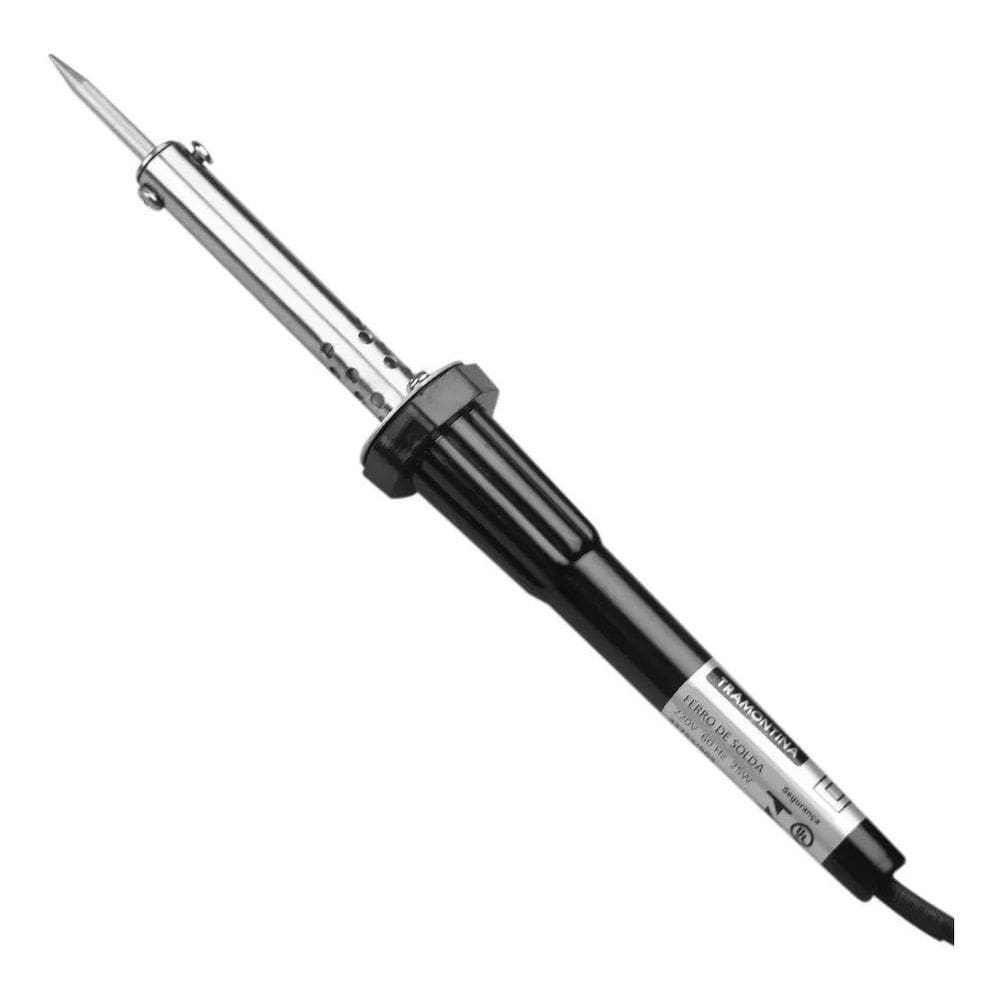 5X Ferro De Soldar Profissional 40W Suporte Ferro Tramontina