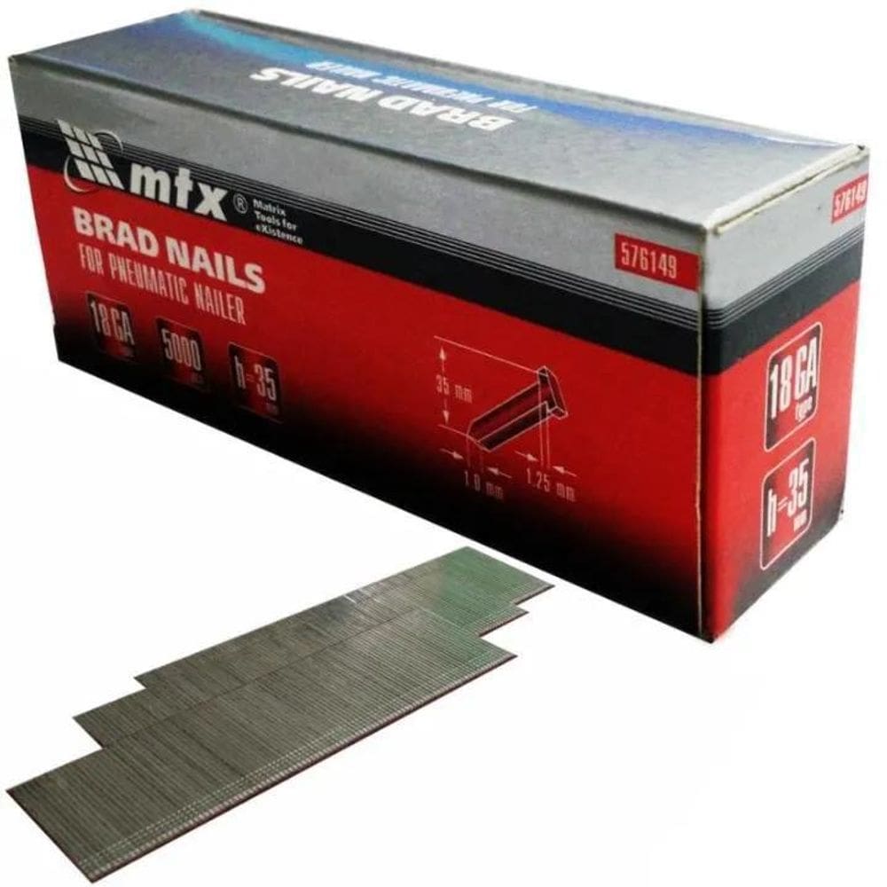 5X Pinos Para Pinador Pneumático F-35 Com 5000 Peças Mtx