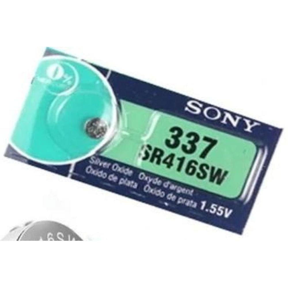 Bateria 337 Sr416Sw Sony Cartela 1 Unidade Pilha 1.55V