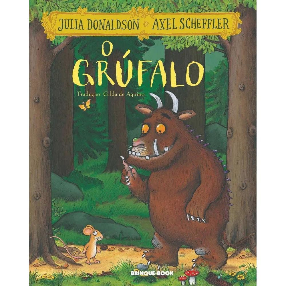 5X Livro O Grúfalo De Julia Donaldson Da Editora Brinque-Boo