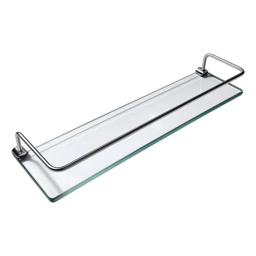 5X Prateleira Porta Shampoo Com Grade 40X10Cm - 8Mm