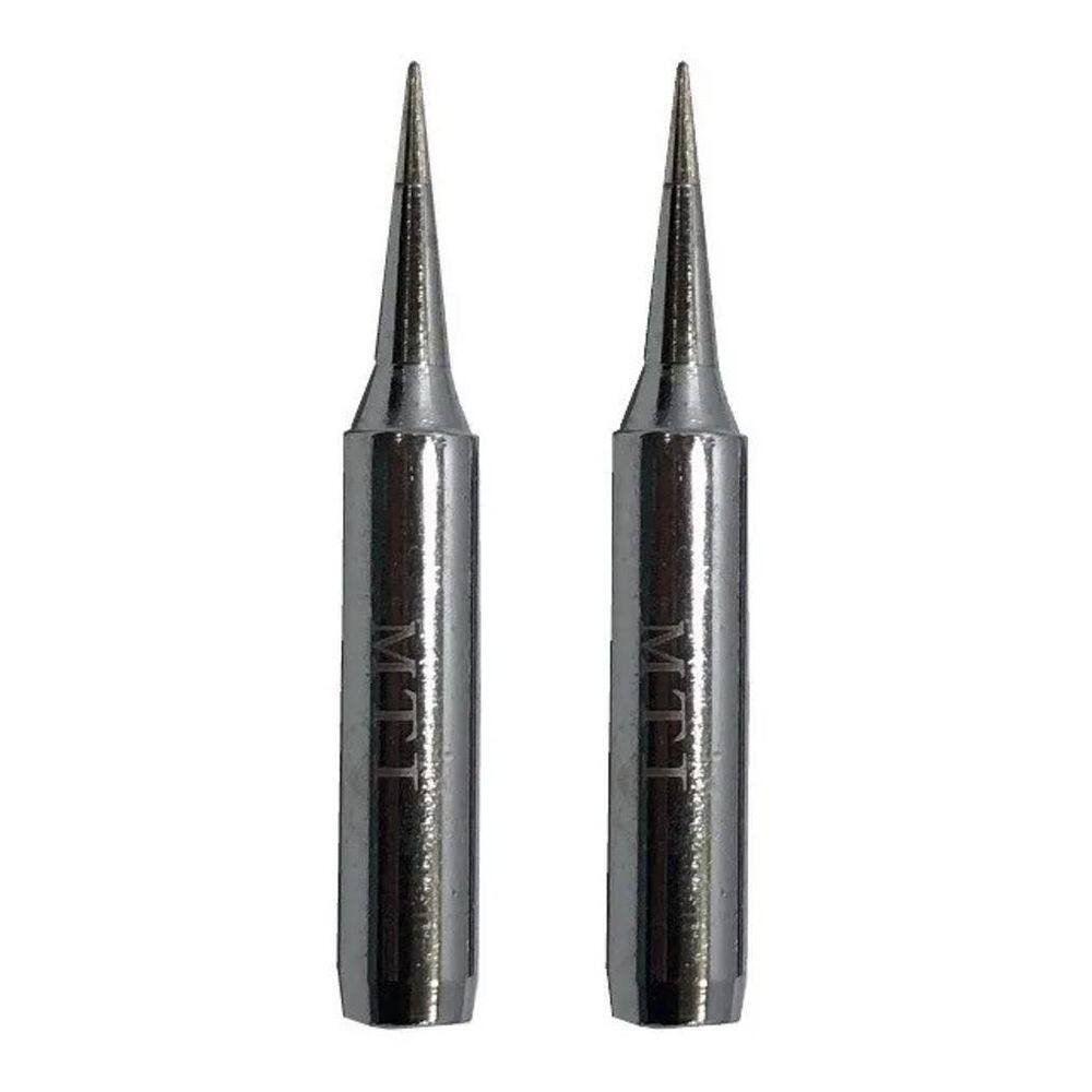 5X 2 Pontas Cônicas 0,4Mm Do Ferro Estação Solda Hikari Hk-9