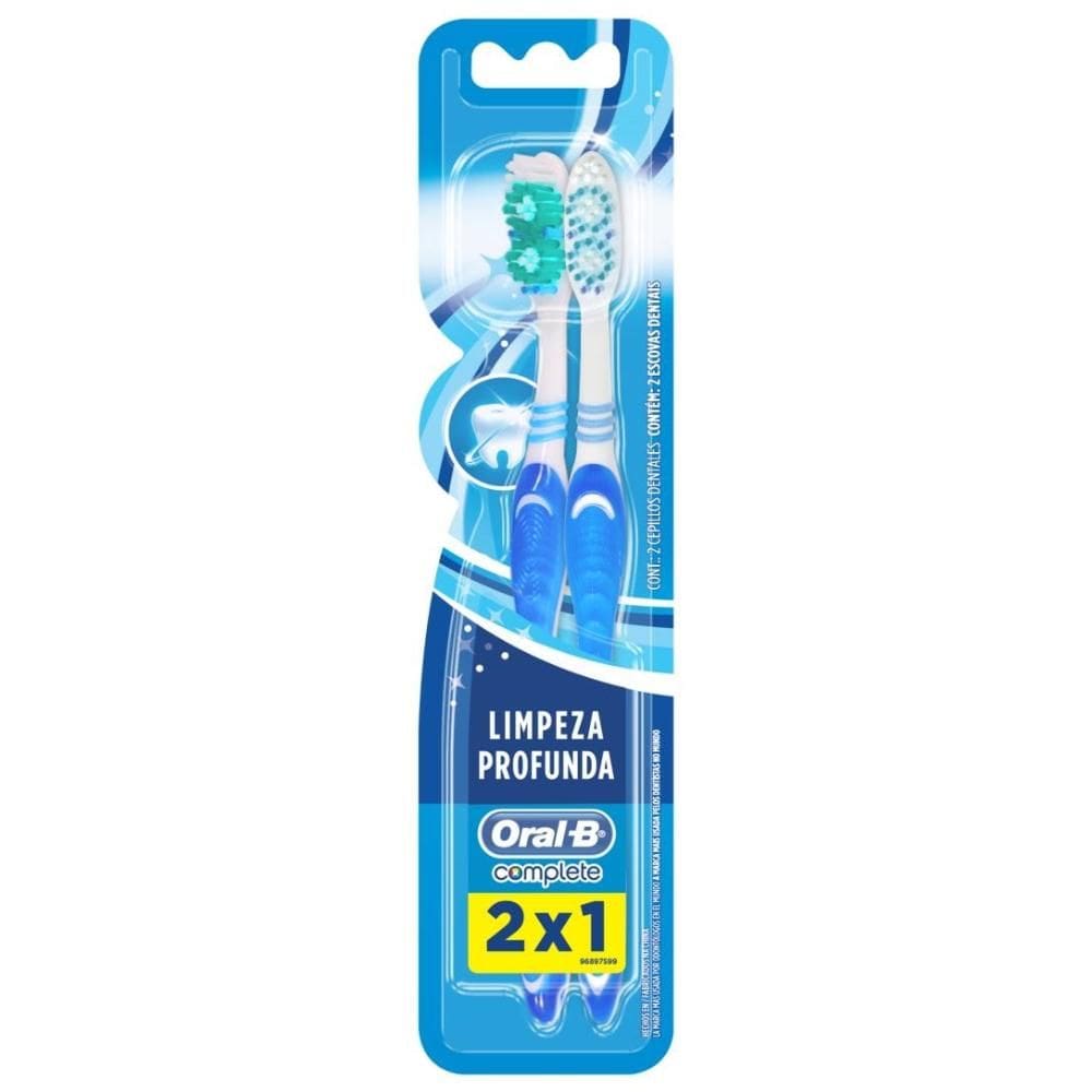 Escova Dental Oral-B Complete 40 Leve 2 Pague 1