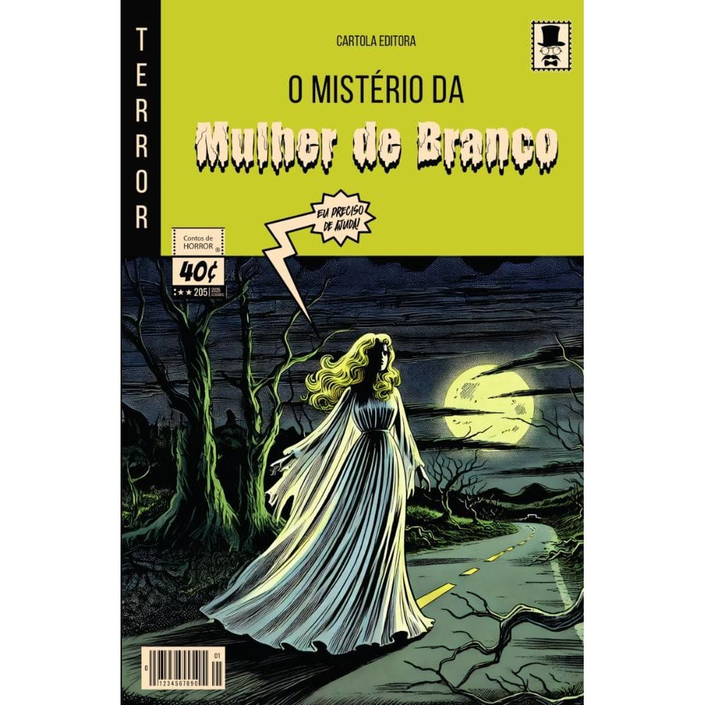 O mistério da mulher de branco