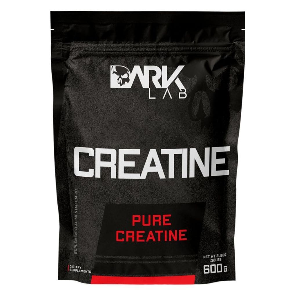 Creatina 100% Pure Monohidratada Refil (600g) Dark lab