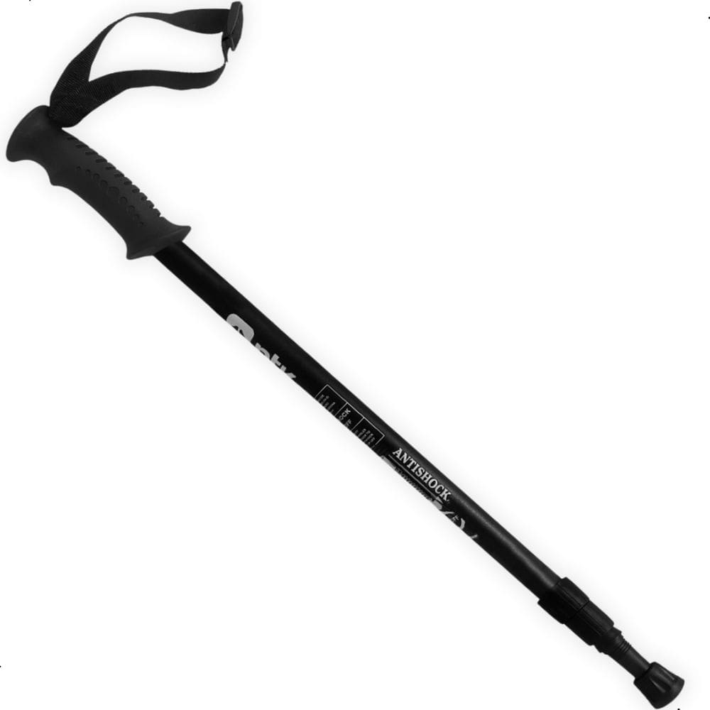 Bastão de Caminhada Trilha Trekking Nautika Preto