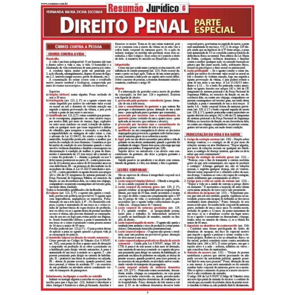 Direito Penal - Parte Especial