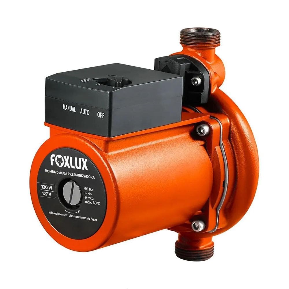 Bomba Pressurizadora Foxlux 127V 120W Dágua Potente