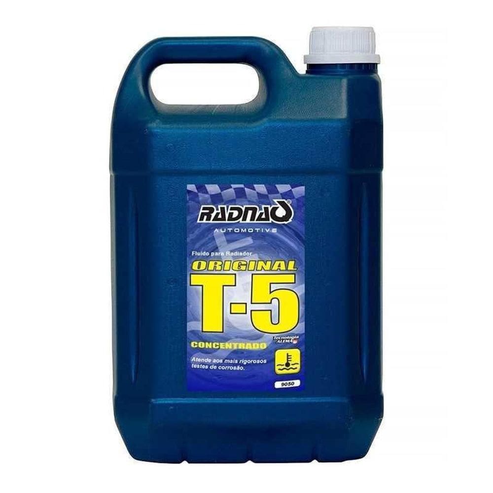 Aditivo Radiador T5 Azul 5Lt - Radnaq
