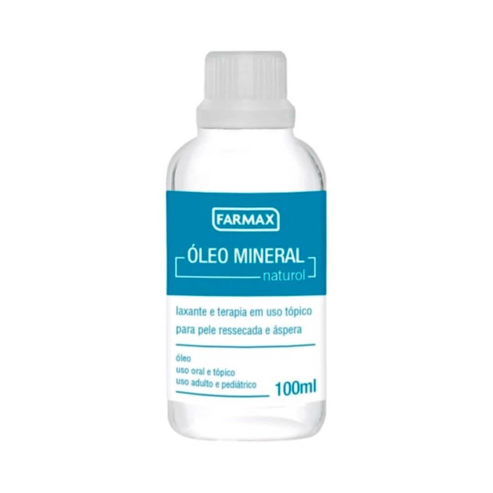 Óleo Mineral Naturol Farmax 100ml