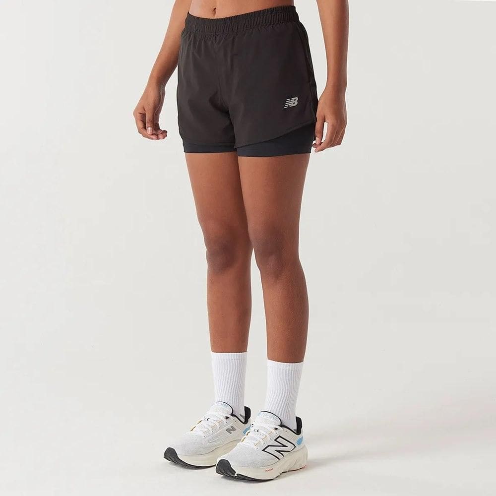 Short Feminino New Balance Duplo Sport 1281258