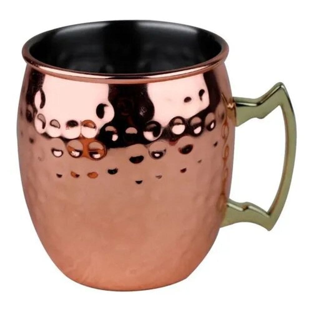 Caneca Inox 550ml Martelada Moscow Mule Fracalanza