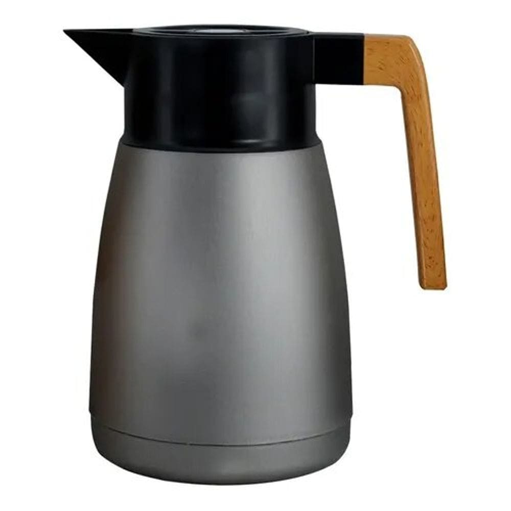 Garrafa Térmica Coffeeshop 1 Litro Cinza Metálico Dynasty