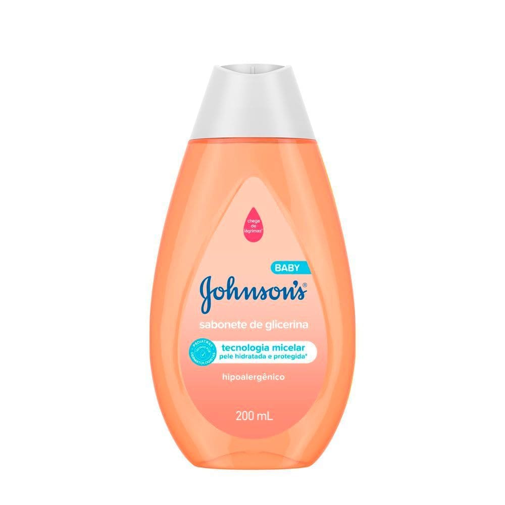 Sabonete Líquido de Glicerina Johnson`s Baby 200ml
