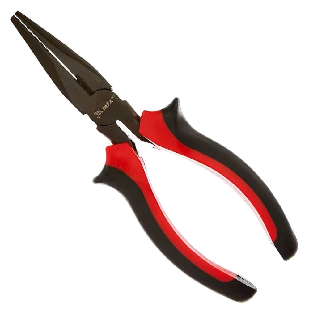 Alicate de Bico Meia Cana Reto Black Nickel 6”” - 171589 - MTX
