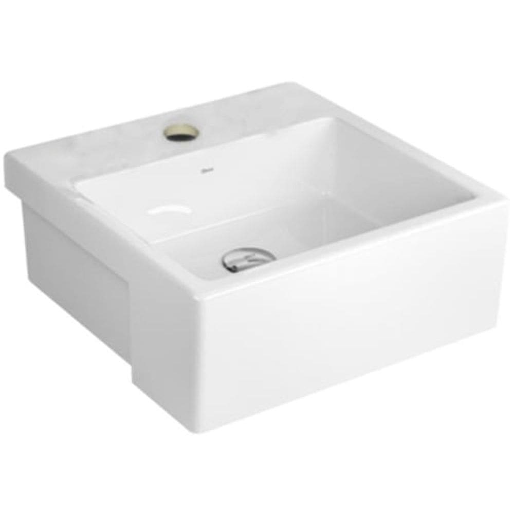 Cuba Semi-Encaixe de Mesa 420mm Branca - L.830.17 - Deca