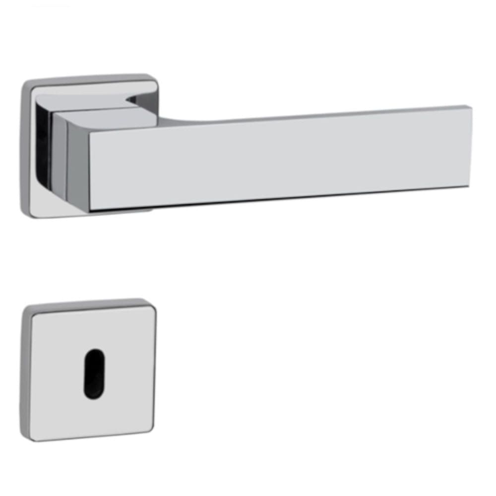 Fechadura Externa Design Unique 55mm Cromado - 43-2454 - LOCKWELL