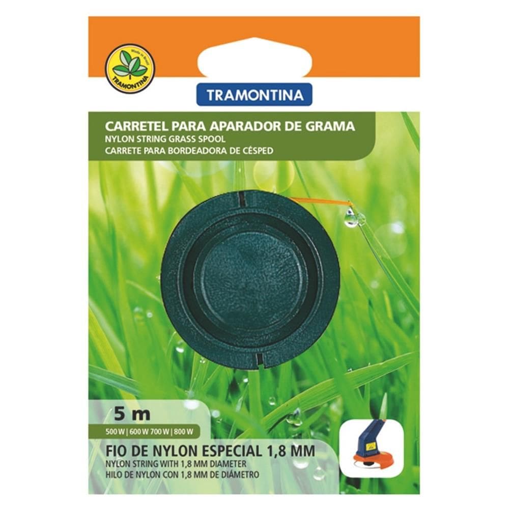 Carretel com 1 Fio de Nylon para Aparador de Grama com 1,8mm x 5 Metros - 78798284 - TRAMONTINA