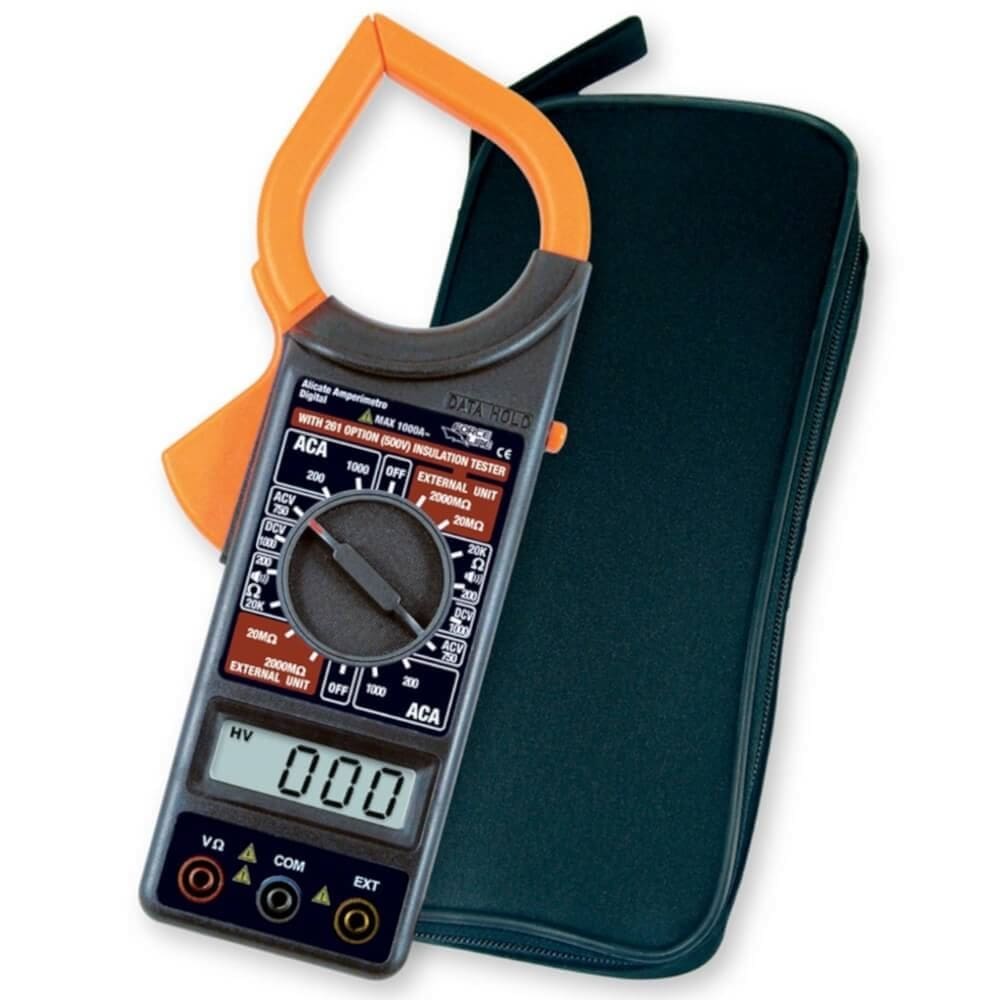 Alicate Amperímetro Digital 1000 Amperes - 5301 - FORCE LINE