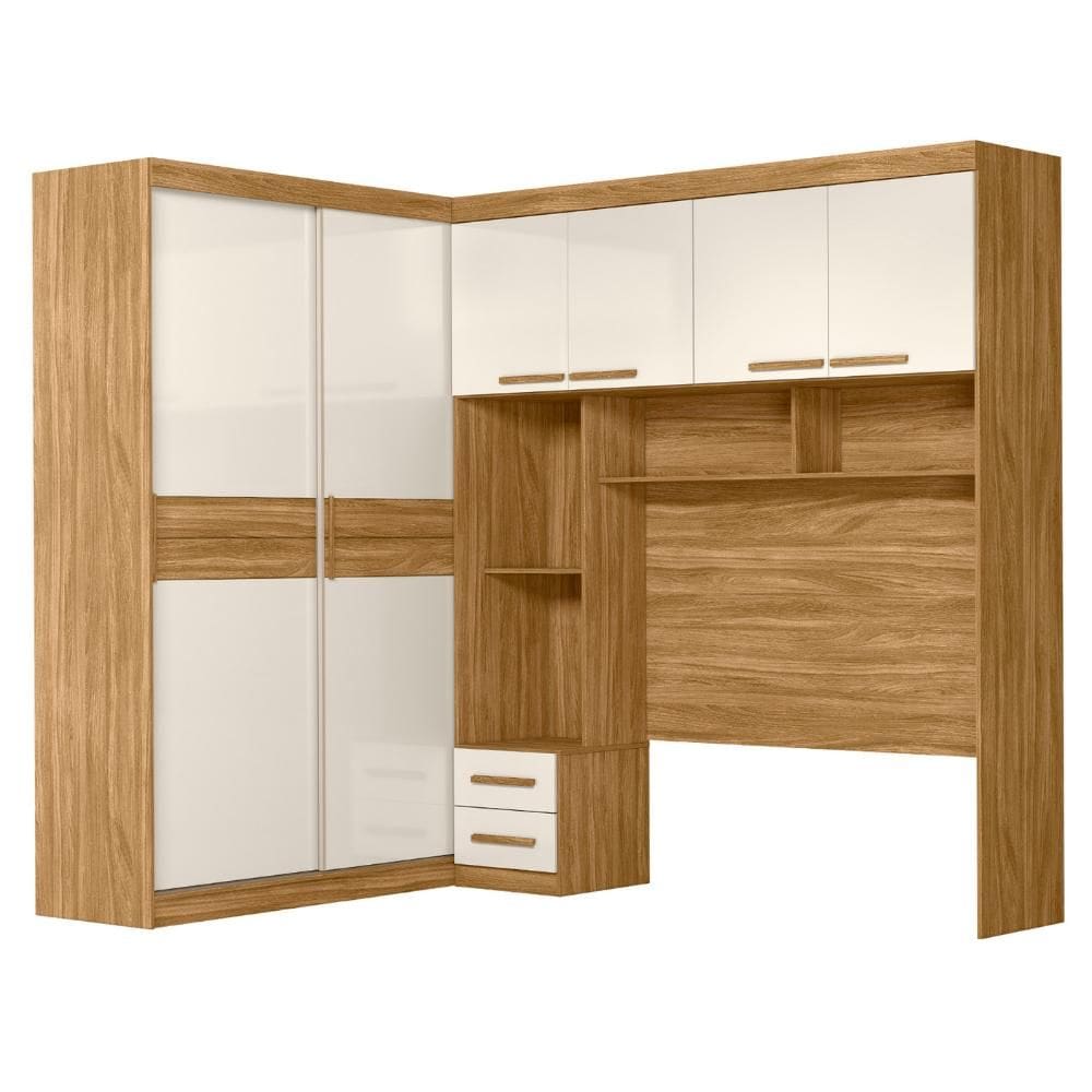 Dormitorio Modulado Casal 6P 242X173 cm Florenca Moval