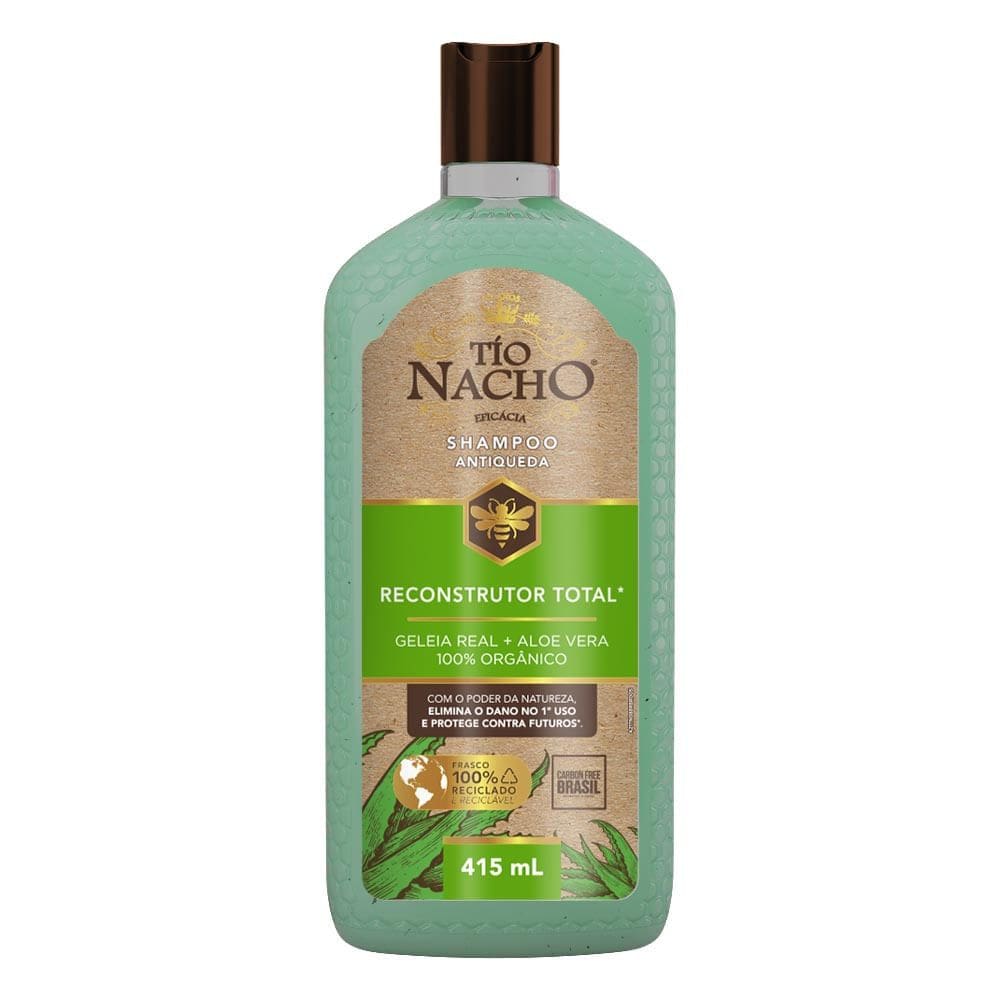 Shampoo Tio Nacho Reconstrutor Total 415ml