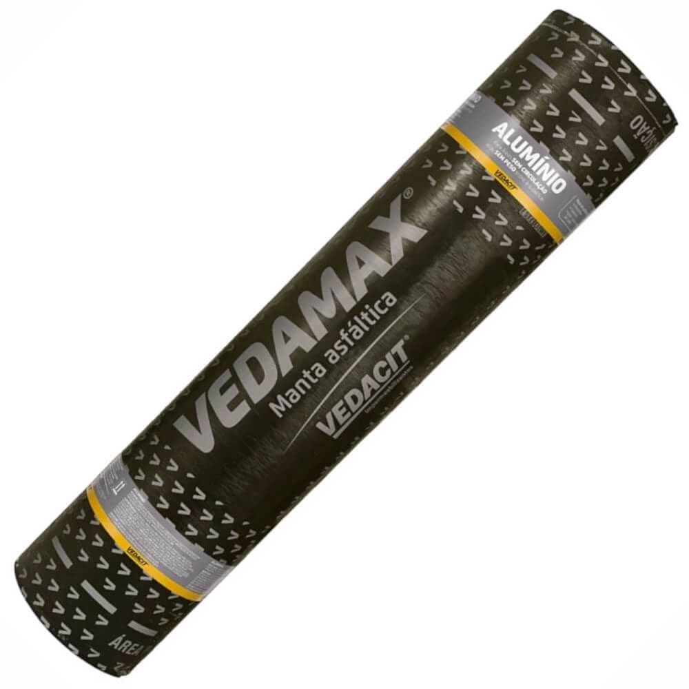 Manta Asfáltica Vedamax 3mm 10m² - 112521 - VEDACIT