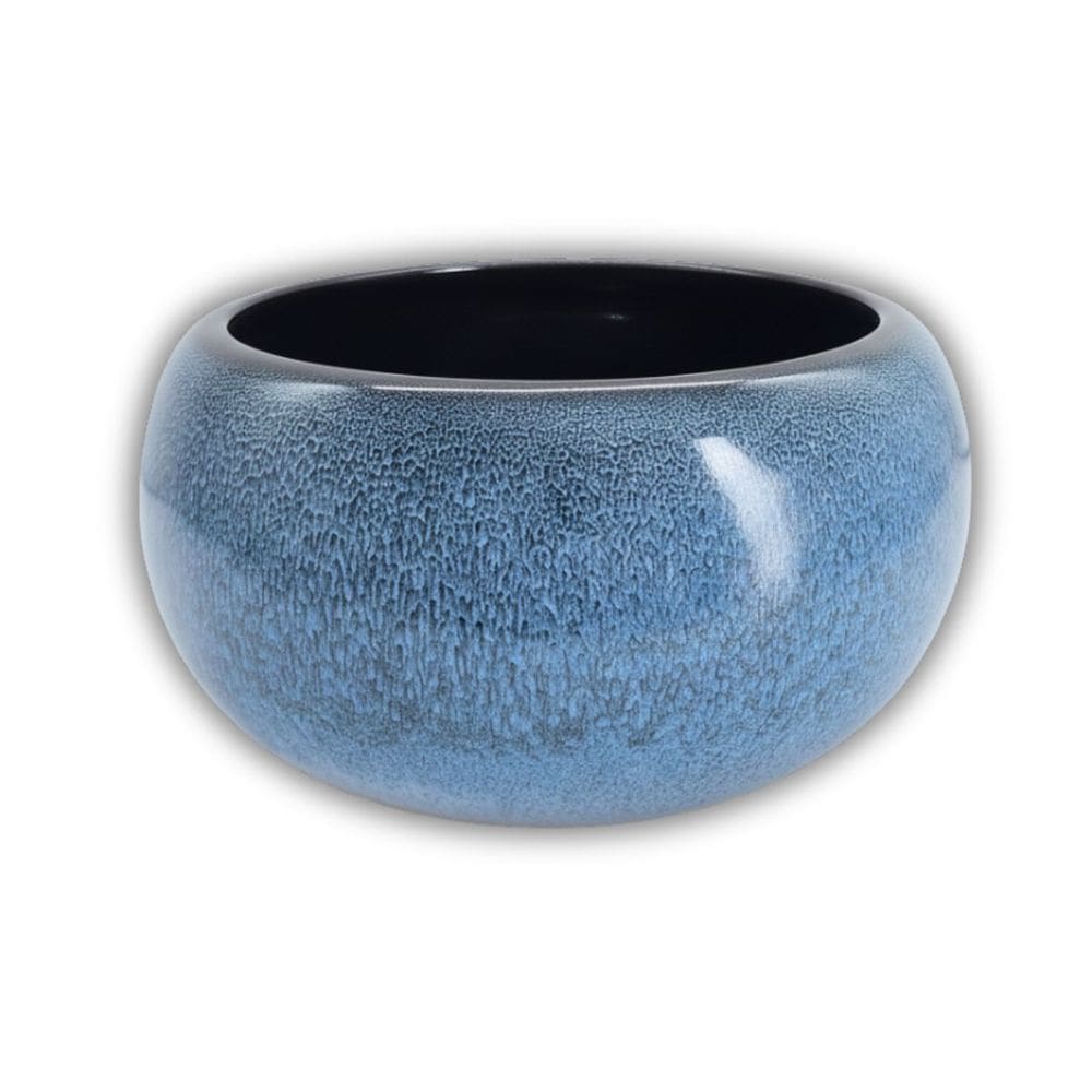 Vaso Bacia Cerâmica Intense (13) Azul Cascata BURGUINA