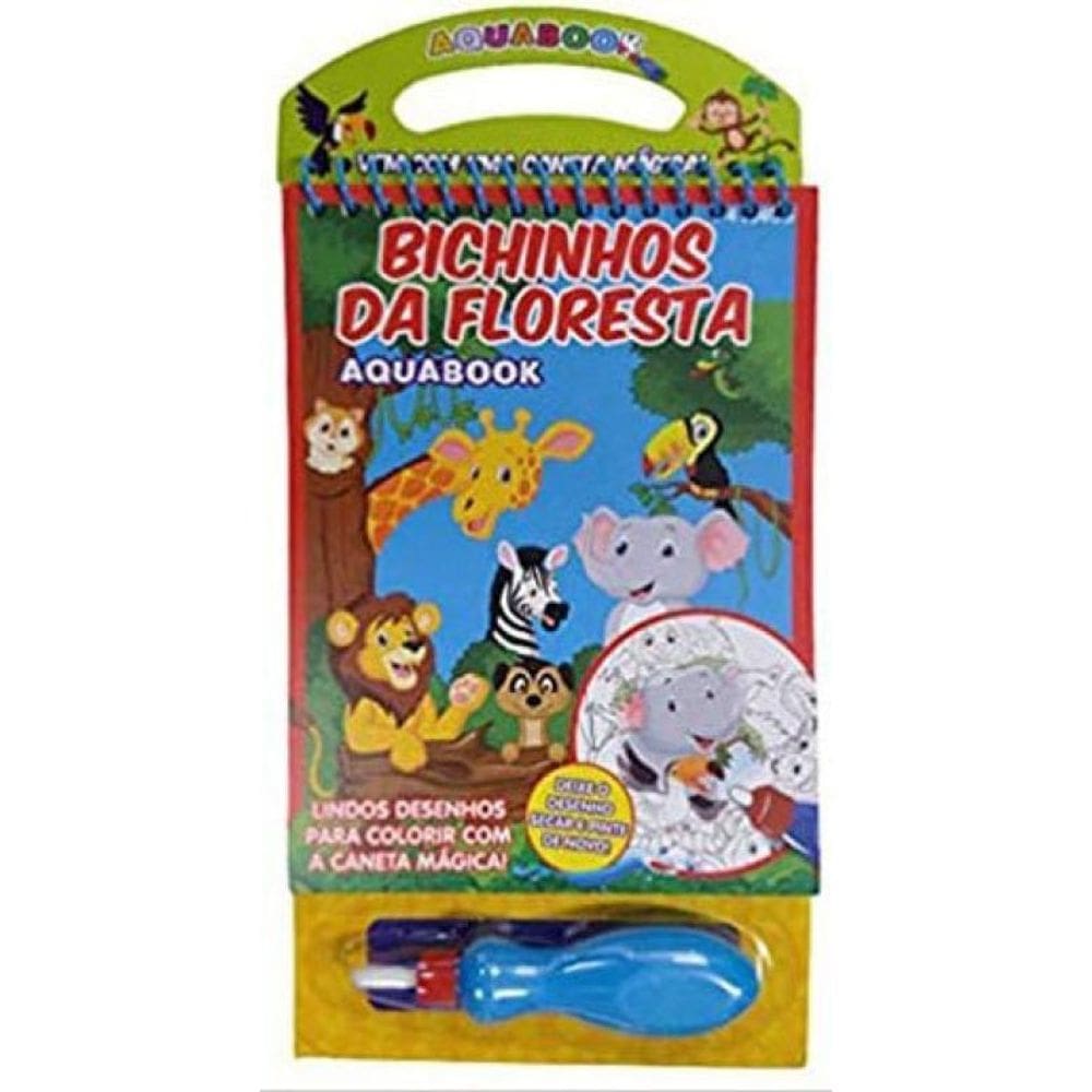Aquabook Bichinhos Da Floresta