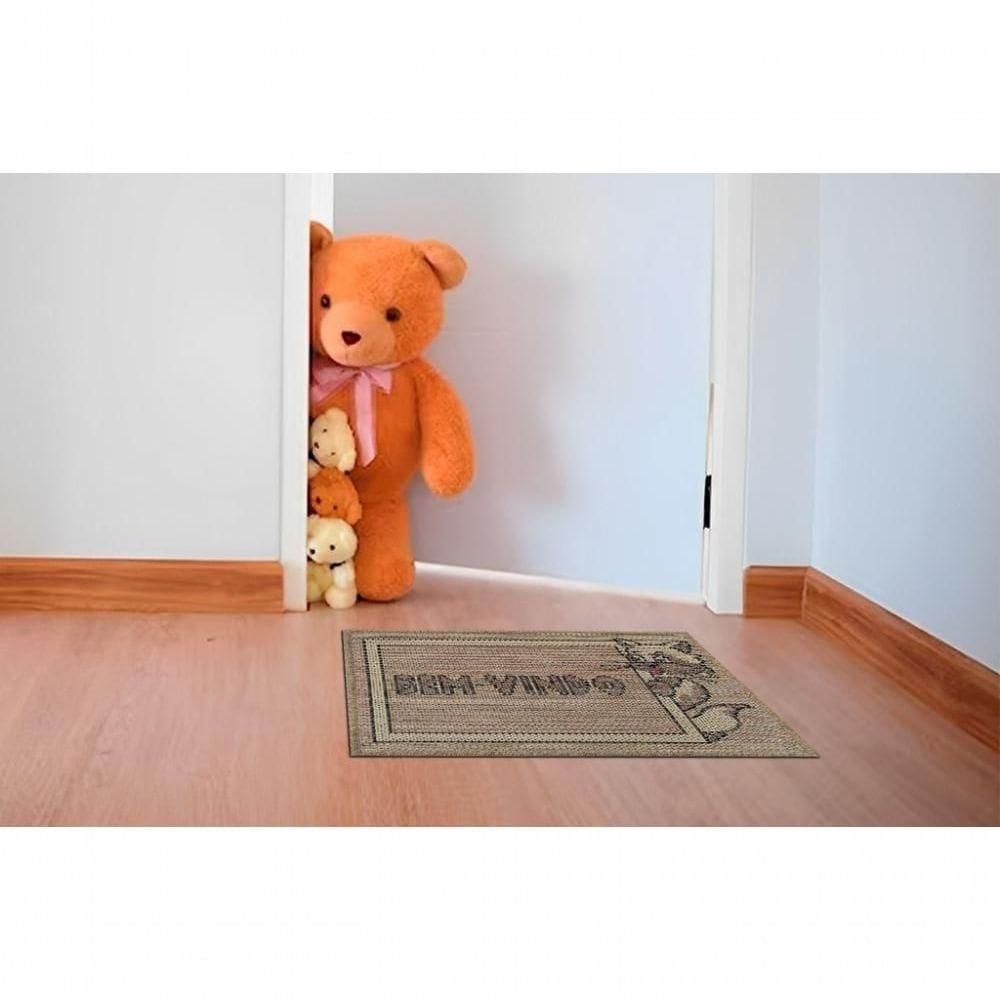 Mini Capacho Sisal Look Bem Vindo Cat 040x060 Cm