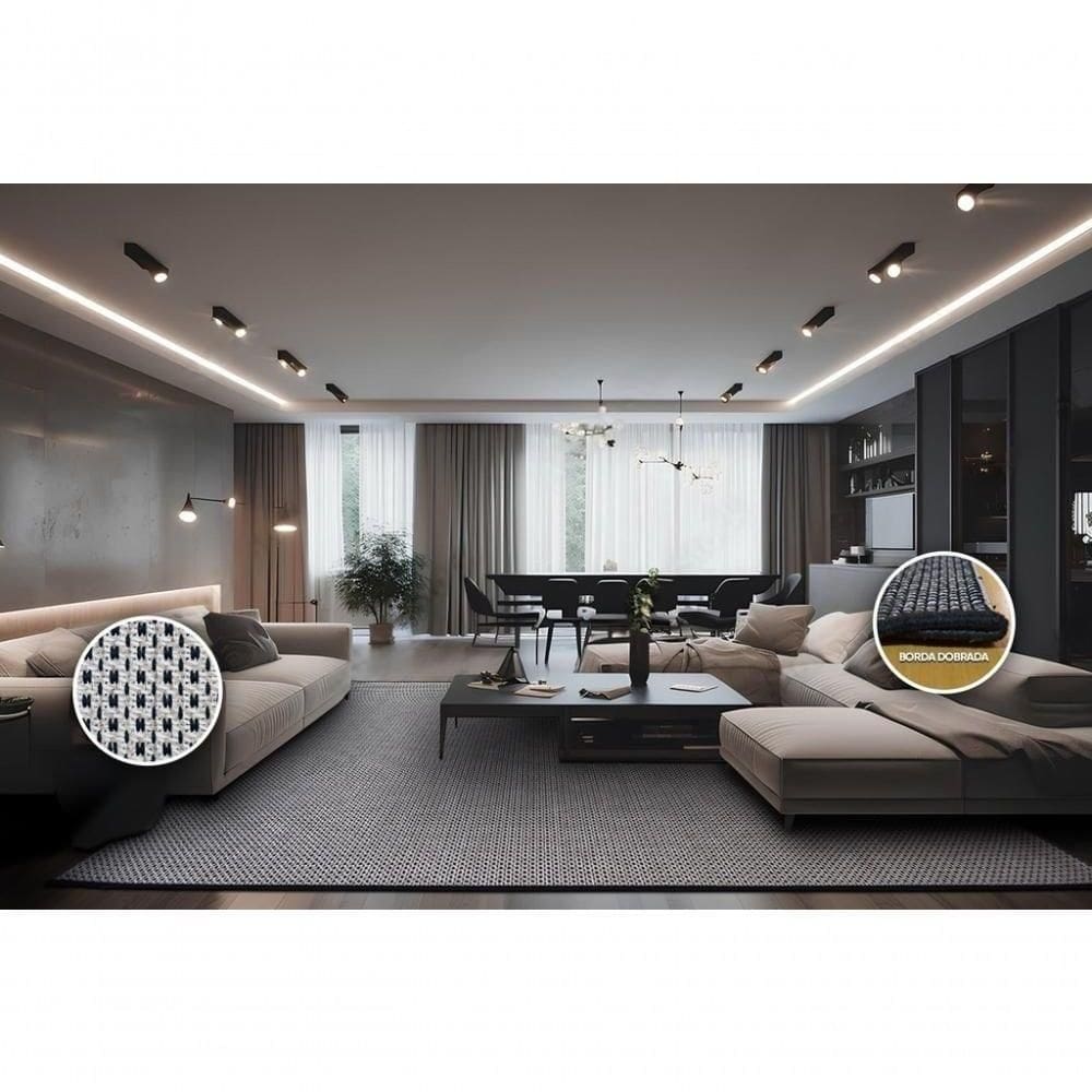 Tapete Artesanal Look Flor Da Paixao-b 150x200 Cm