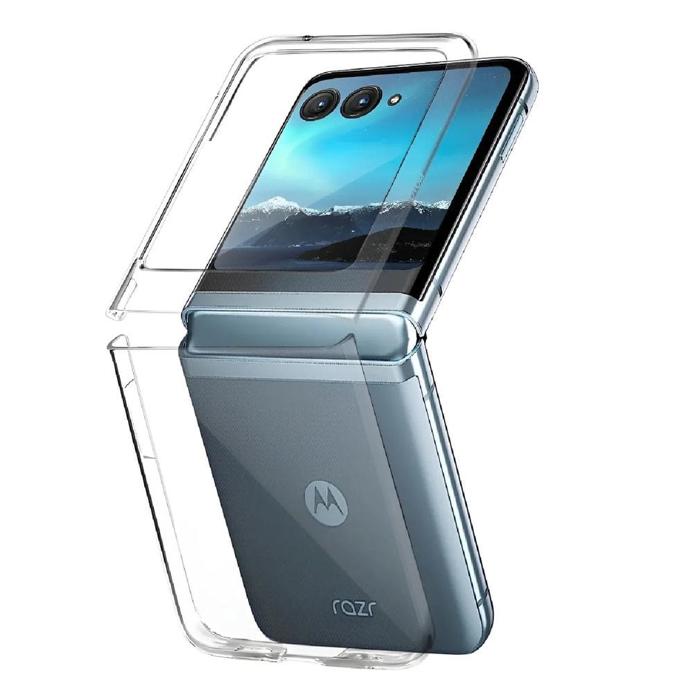 Capa Capinha Space Hybrid Clear Anti-Impacto Compatível Motorola Moto Razr 60 60 Ultra