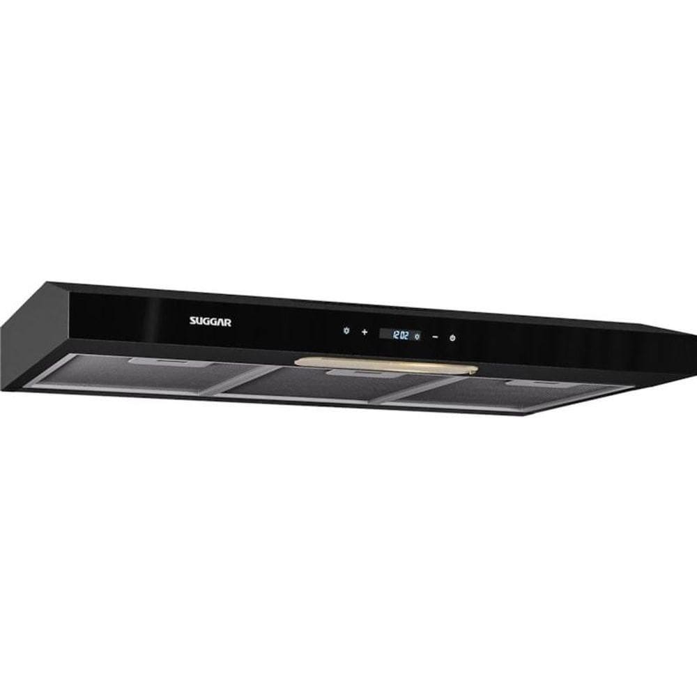 Depurador De Ar Slim Touch 80 Cm Preto Suggar 220V