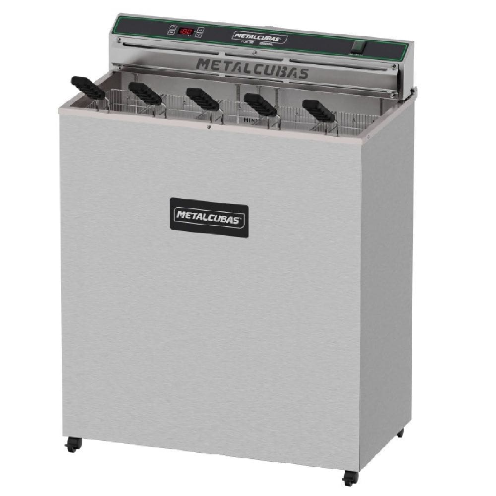 Fritadeira Elétrica FOE-30P Metalcubas 30L Óleo 5 Cestos 10000Watts