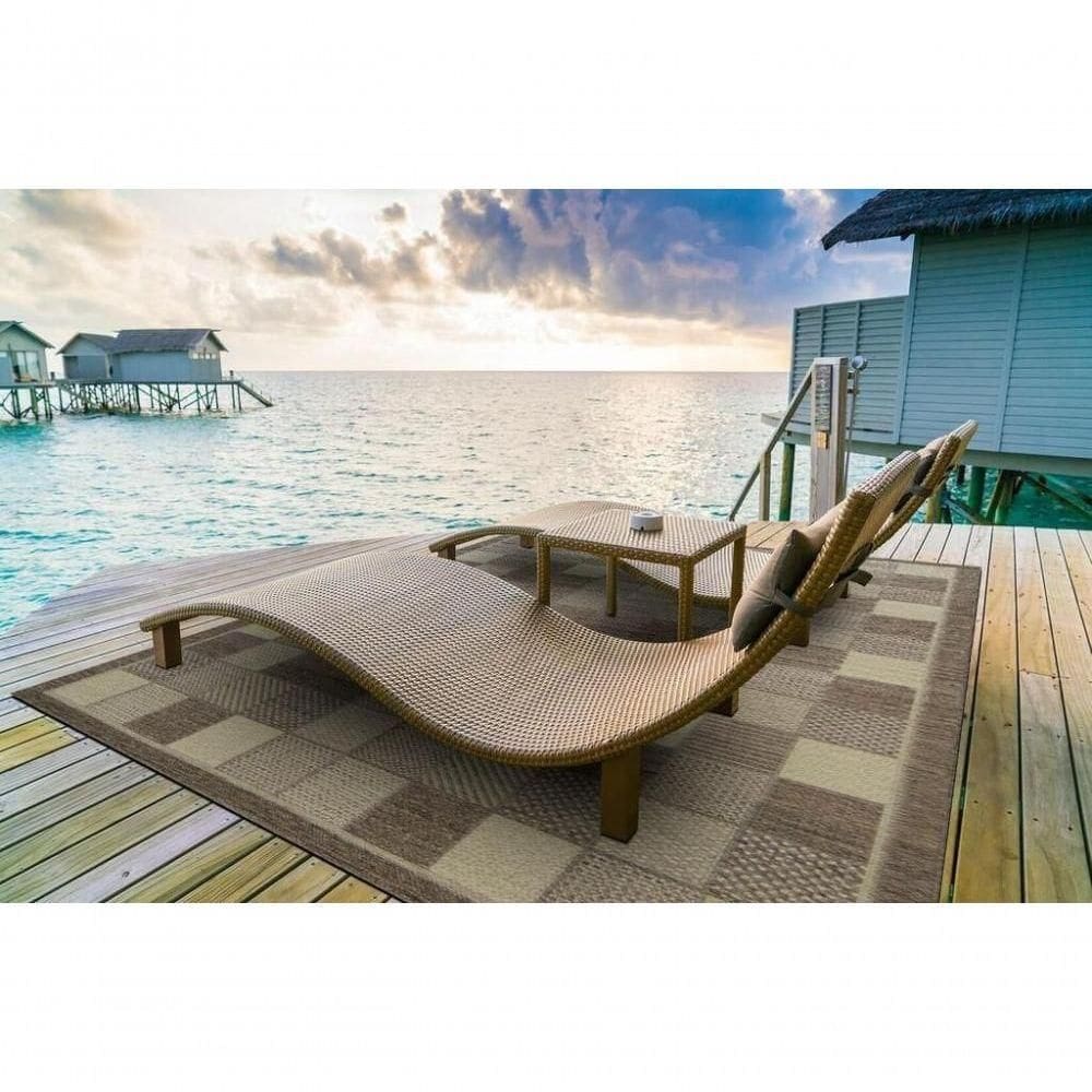 Tapete Natural Look Tabuleiro-a 150x200 Cm