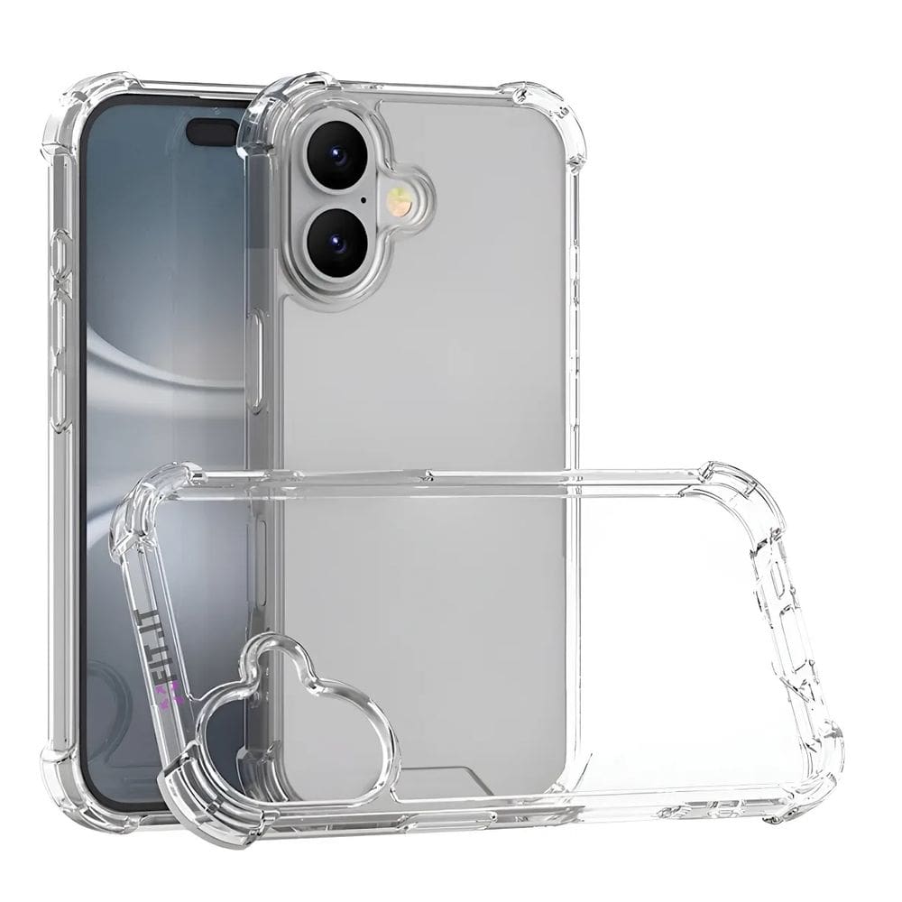 Capa Capinha Antishock Reforçada Transparente Para Ipphone 17 Normal