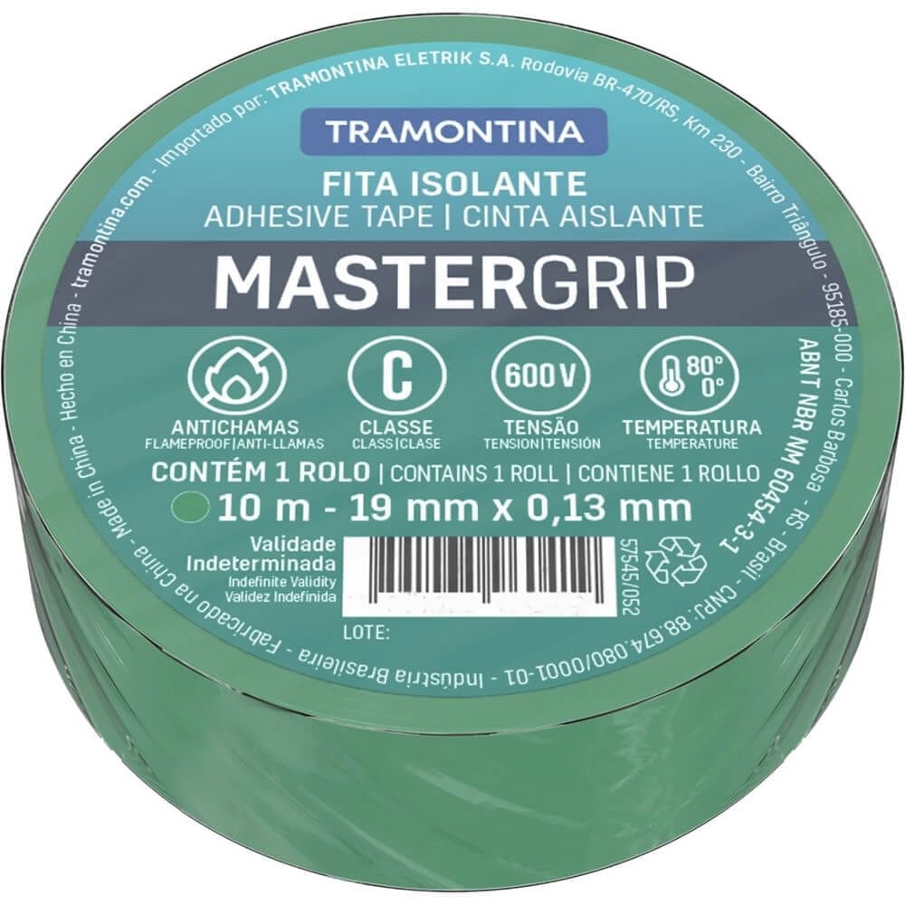 Fita Isolante Verde 13mm x 10 Metros - 57545052 - TRAMONTINA