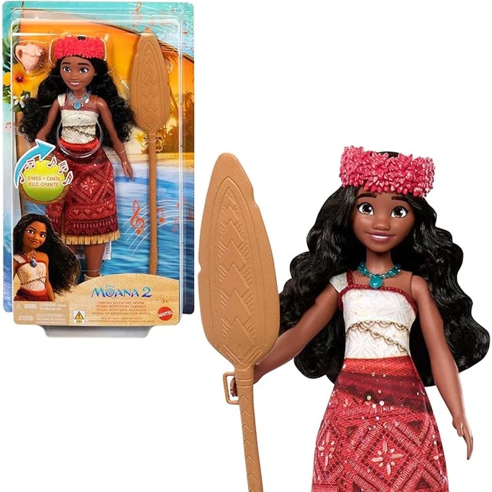 Boneca Moana 2 Musical - Mattel JBT38