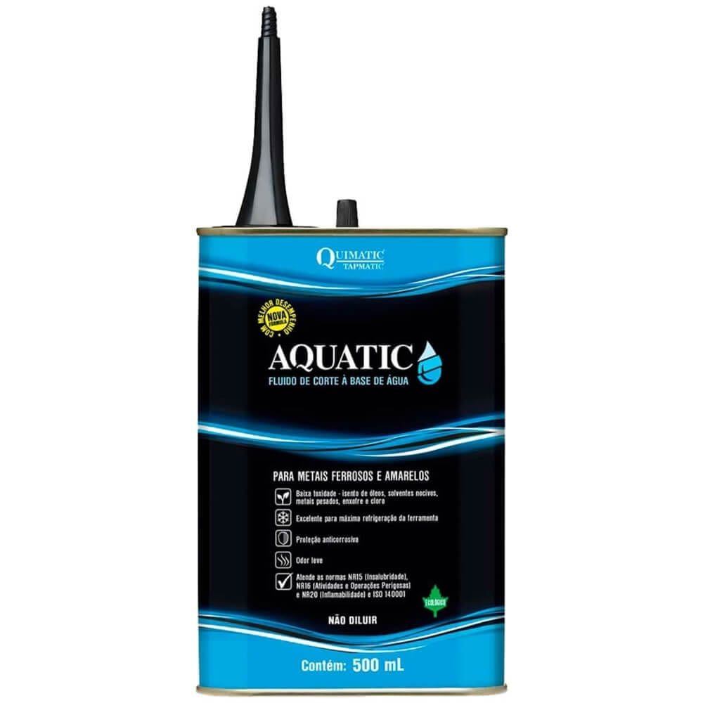 Fluido de Corte a Base de Água Aquatic de 500ml - AT1 - TAPMATIC