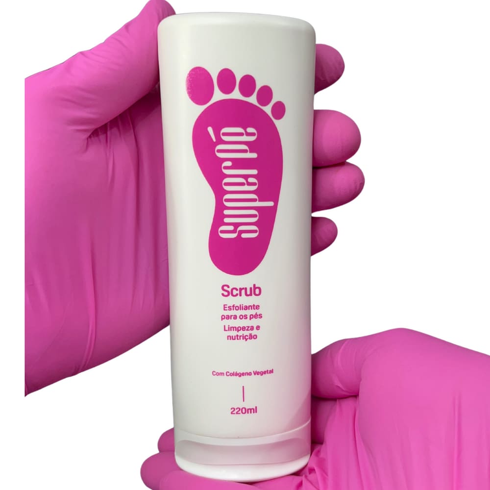 Creme Esfoliante Scrub Super Pé 220ml