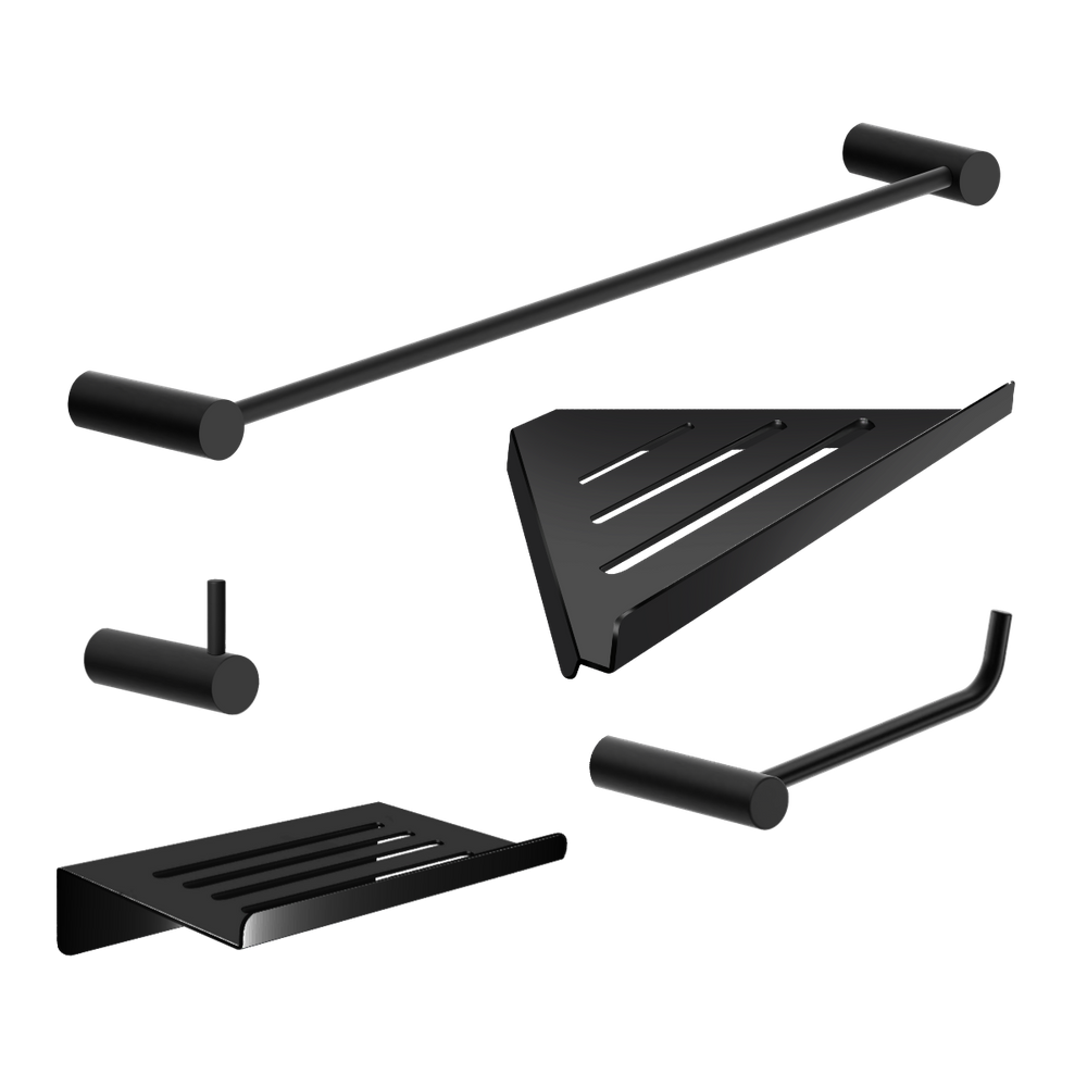 Kit Acessórios Para Banheiro 5 Peças Grego Metal 2102or