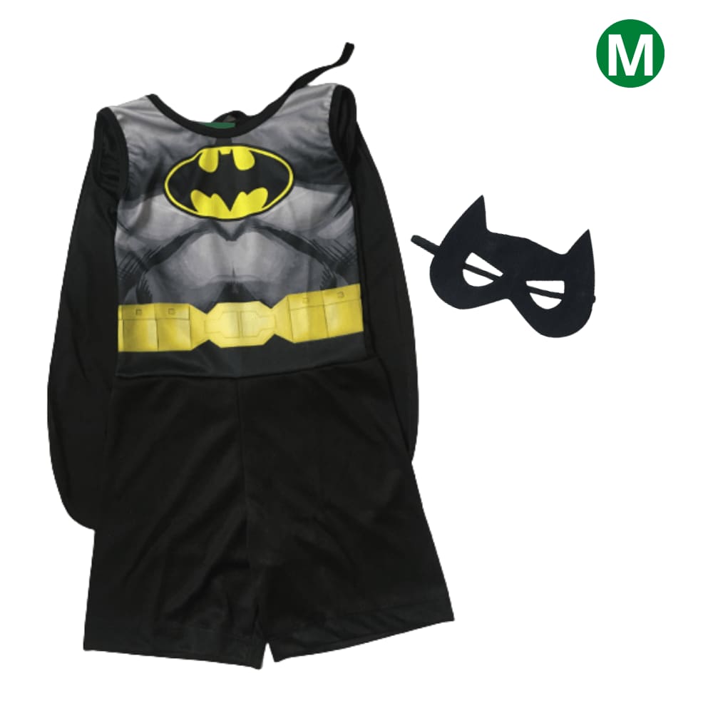Kit Fantasia Super Herói Morcego Infantil M