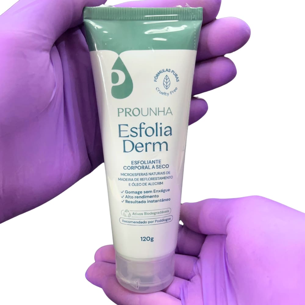 Esfoliaderm Pro Unha – Gel-Creme Esfoliante 120g