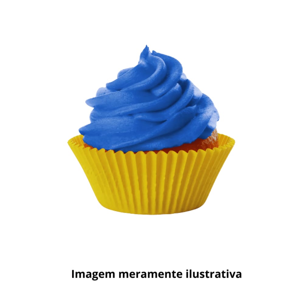 Forma Para Cupcake N°0A Amarela c/ 45Un Dafesta