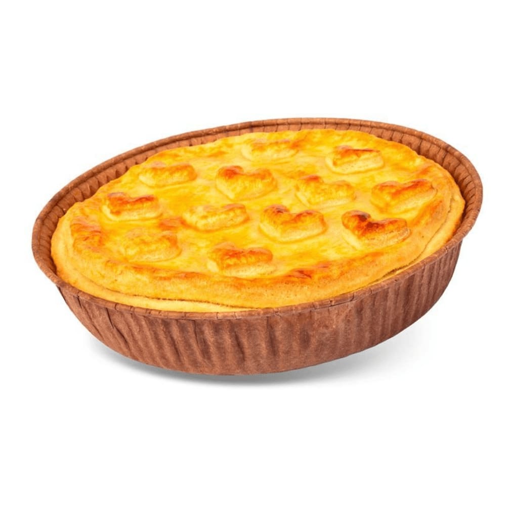 Forma Fornéavel p/ Torta Tam. 180x30 c/ 5un Sem Tampa Ecopack