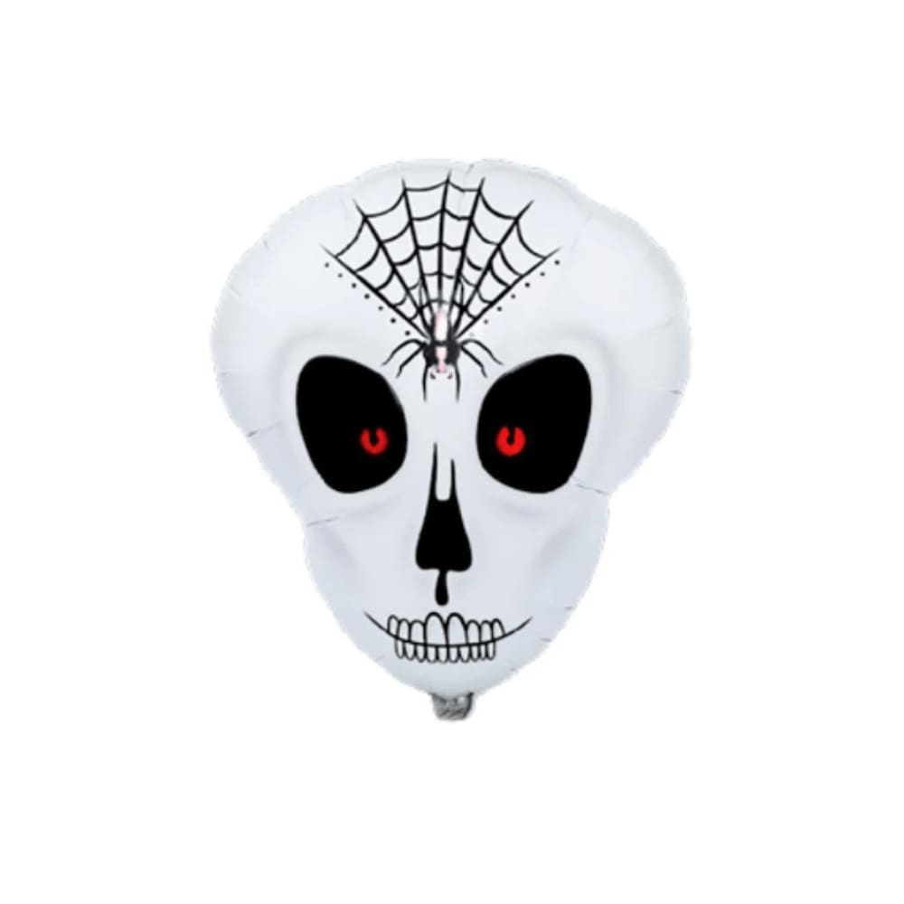 Balão Metalizado Caveira Halloween 22`` Neotrentina