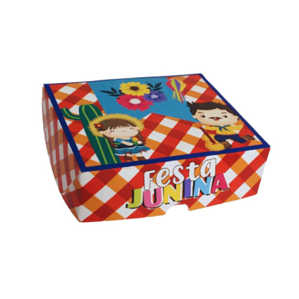 Caixa para Doces Arraial Junino Duster festas