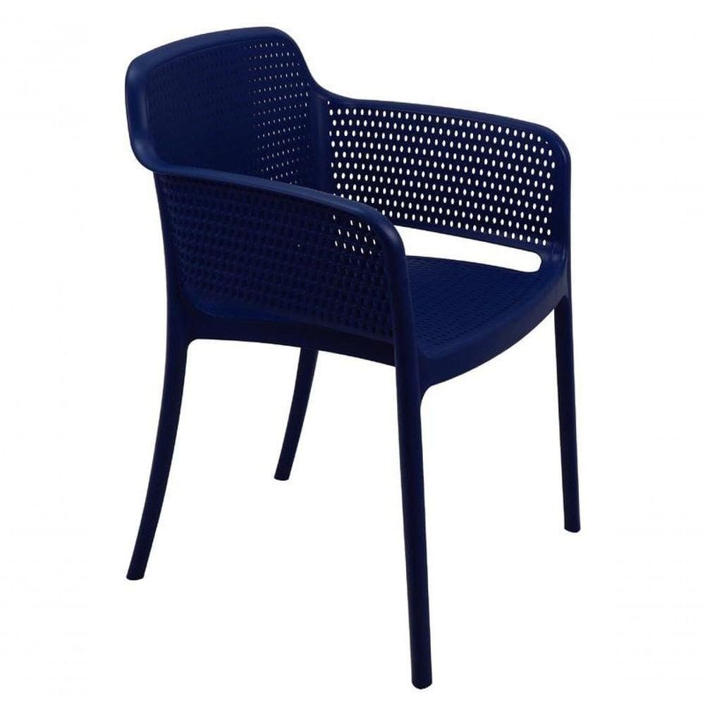 Cadeira Tramontina Gabriela Eco Oceano +clean Azul Yale