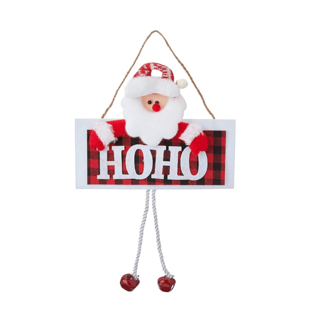 Enfeite Decorativo para Porta Papai Noel